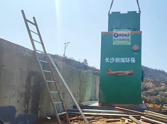 200噸一體化凈水設(shè)備投入使用；